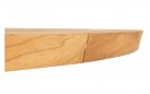 Okrągły stół ogrodowy podstawa teak / blat teak średnica 130 cm PRADO 4SO