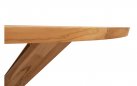 Okrągły stół ogrodowy podstawa teak / blat teak średnica 130 cm PRADO 4SO