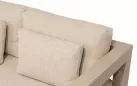 Szeroka sofa aluminiowa beżowa METROPOLITAN 5SO