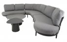Zestaw ogrodowy DURBAN Lesli Living narożna sofa z liną polipropylenową i poduszkami olefin