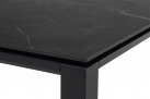 Stół 180x90 aluminoiwy grafit z grafitowym blatem ceramicznym MONTE NEGRO