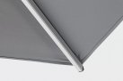 Parasol obrotowy noga aluminium anodowane poszycie szare INES 3x3 