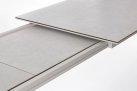 Rozkładany stół ogrodowy aluminiowy beżowy OTAVIO blat ceramiczny
