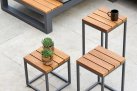 Nieduży narożnik ogrodowy aluminiowo drewniany SOHO Small LIFE