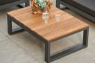Nieduży narożnik ogrodowy aluminiowo drewniany SOHO Small LIFE