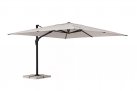 Parasol obrotowy pochylany 2 płaszczyzny alu grafit poszycie szarobeżowe ARIES 3x3Parasol obrotowy pochylany 2 płaszczyzny alu grafit poszycie szarobeżowe ARIES 3x4
