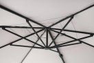 Parasol obrotowy pochylany 2 płaszczyzny alu grafit poszycie szarobeżowe ARIES 3x3Parasol obrotowy pochylany 2 płaszczyzny alu grafit poszycie szarobeżowe ARIES 3x4