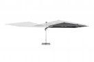 Parasol obrotowy pochylany 2 płaszczyzny alu grafit poszycie szarobeżowe ARIES 3x3Parasol obrotowy pochylany 2 płaszczyzny alu grafit poszycie grafitowe ARIES 3x4