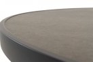 Okrągły stół grafitowy MURCIA d120 podstawa gwiazda z blatem ceramicznym 13 cmm