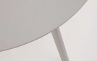 Zestaw aluminiowych stolików okragłych AMINTA beżowe