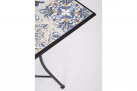 Kwadratowy stolik 60x60 cm z blatem kafle ceramicznym MYKONOS bizzottobizotyo