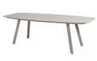 Stół na taras aluminiowy MANOLO beżowy 240 cm z blatem ceramicznym