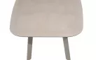 Stół na taras aluminiowy MANOLO jasnoszary 240 cm z blatem ceramicznym