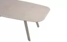 Stół na taras aluminiowy MANOLO jasnoszary 240 cm z blatem ceramicznym