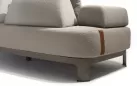 Narożnik ogrodowy wypozcynkowy SANTORINI 4SO obicie tkaniną boucle