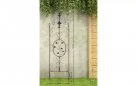 2x trelisa ogrodowa kolor brąz metaliczny z ornamentem wys 105 cm BHURA 