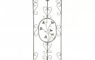 2x zielony antyczny trelisa ogrodowa z ornamentem wys 105 cm BHURA 