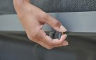 Narożnik ogrodowy 256x256 aluminiowy grafitowy MONTANA Life