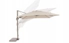 Parasol z noga boczną SARAGOZZA 3x3 bezowy pochylany