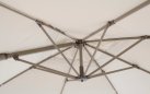 Parasol z noga boczną SARAGOZZA 3x3 bezowy pochylany