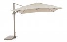 Parasol z noga boczną SARAGOZZA 3x3 bezowy pochylany
