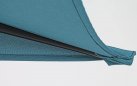 Półparasol przyścienny 2,7 m KALIFE niebieski mechanizm korbkowy