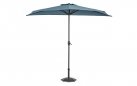 Półparasol przyścienny 2,7 m KALIFE niebieski mechanizm korbkowy