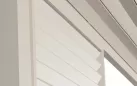 Jasnobeżowa pergola ogrodowa lamelowa Stal galwanizowana 3 x 3 m garda bizzotto