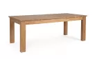 Stół teakowy obiadowy z rozkładanym blatem ZORRITOS 220-300 cm drewno recyklingowane.
