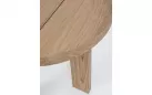 Okrągły stolik kawowy BOLIVAR Ø50 z drewna teak recyklingowanego