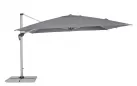 Parasol obrotowy aluminiowy noga anodowana poszycie szare INES 4x4 bizzotto