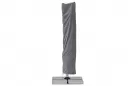 Parasol obrotowy aluminiowy noga anodowana poszycie szare INES 4x4 bizzotto