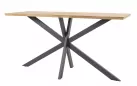 Stół barowy antracytowy PRADO z blatem teak PRADO 4SO