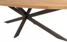 Stół barowy antracytowy PRADO z blatem teak PRADO 4SO