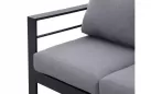 Komplet wypoczynkowy aluminiowy na taras JACO czarny