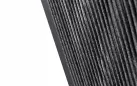 Sofa ogrodowa aluminowa antracytowa PEP plecionka lina polipropylenowa