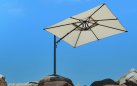 Luksusowy parasol ogrodowy z podstawą granitową LEVIA