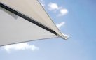 Parasol z nogą boczną ROMA 3x3 m aluminium akryl Olefin antracyt