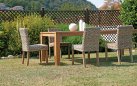GIACARTA 250 ×100 Stół ogrodowy teak recyklingowany