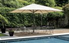 Parasol ogrodowy aluminiowy z otwieraniem teleskopowym BIG 5x5 m