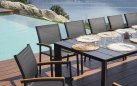 NETTUNO stół ogrodowy aluminiowy rozkładany 200–300×100 antracytowy