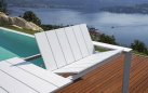 NETTUNO stół ogrodowy aluminiowy rozkładany 200–300×100 biały