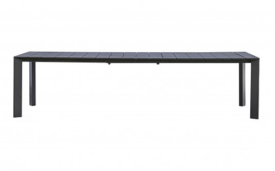 NETTUNO stół ogrodowy aluminiowy rozkładany 200–300×100 antracytowy