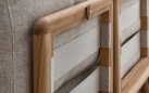 SLING Sofa ogrodowa modułowa teakowa 2‑lub 3‑osobowa z poduszkami All Weather