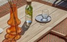 Stolik kawowy ogrodowy z drewna teak 130×65 cm – kolekcja DOLCE