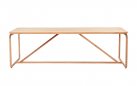 Stół ogrodowy z drewna teak 240 × 100 cm dla 6 osób – kolekcja DOLCE