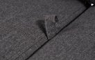 Sofa ogrodowa TREVISO 3-osobowa aluminowa pochylane oparcia technorattan Antracyt