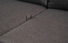 Sofa ogrodowa TREVISO 3-osobowa aluminowa pochylane oparcia technorattan Taupe