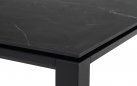 Stół ogrodowy Monte Carlo 180x90 jadalniany aluminium antracyt blat kamień spiekany