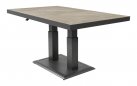 Stolik ogrodowy, aluminiowy z podnoszonym ceramicznym blatem MURCIA 140 x 85 cm